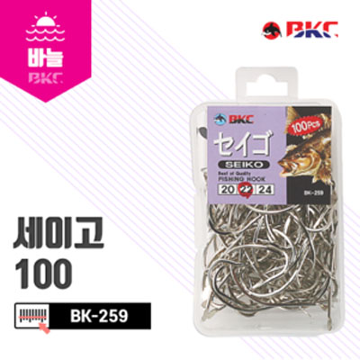 [백경] BKC 세이코 100 바늘 BK-269 (덕용)