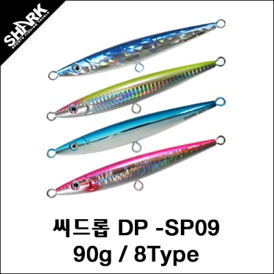 [샤크컴퍼니] 씨드롭 DP (Deep Dive Pencil) 90g /싱킹캐스팅메탈펜슬/ NEW 컬러 - SP09