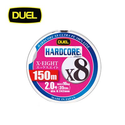 [듀엘] DUEL 하드코어 HARDCORE X8 150m 화이트/밀키블루